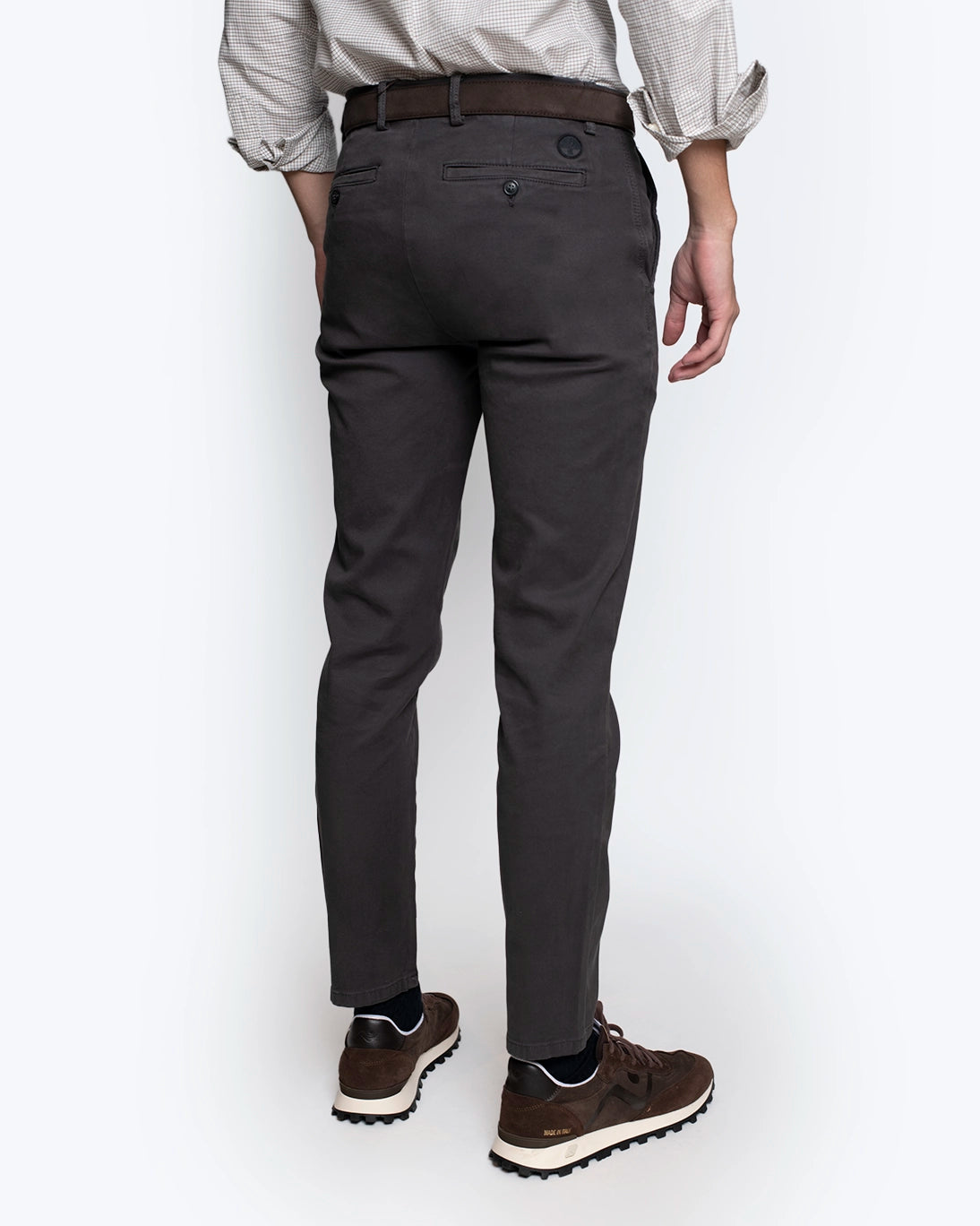 PANTALÓN CHINO SLIM DEFENDER GRIS OSCURO NORTH SAILS