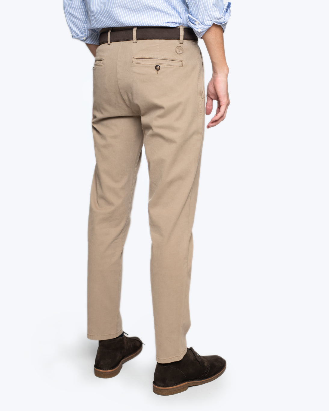 PANTALÓN CHINO SLIM CON PINZA BEIGE NORTH SAILS
