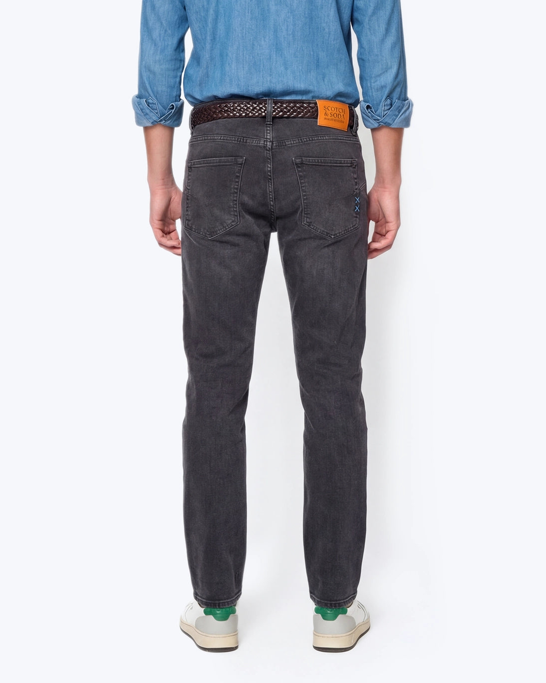 PANTALÓN VAQUERO GRIS OSCURO THE ZEE SCOTCH & SODA