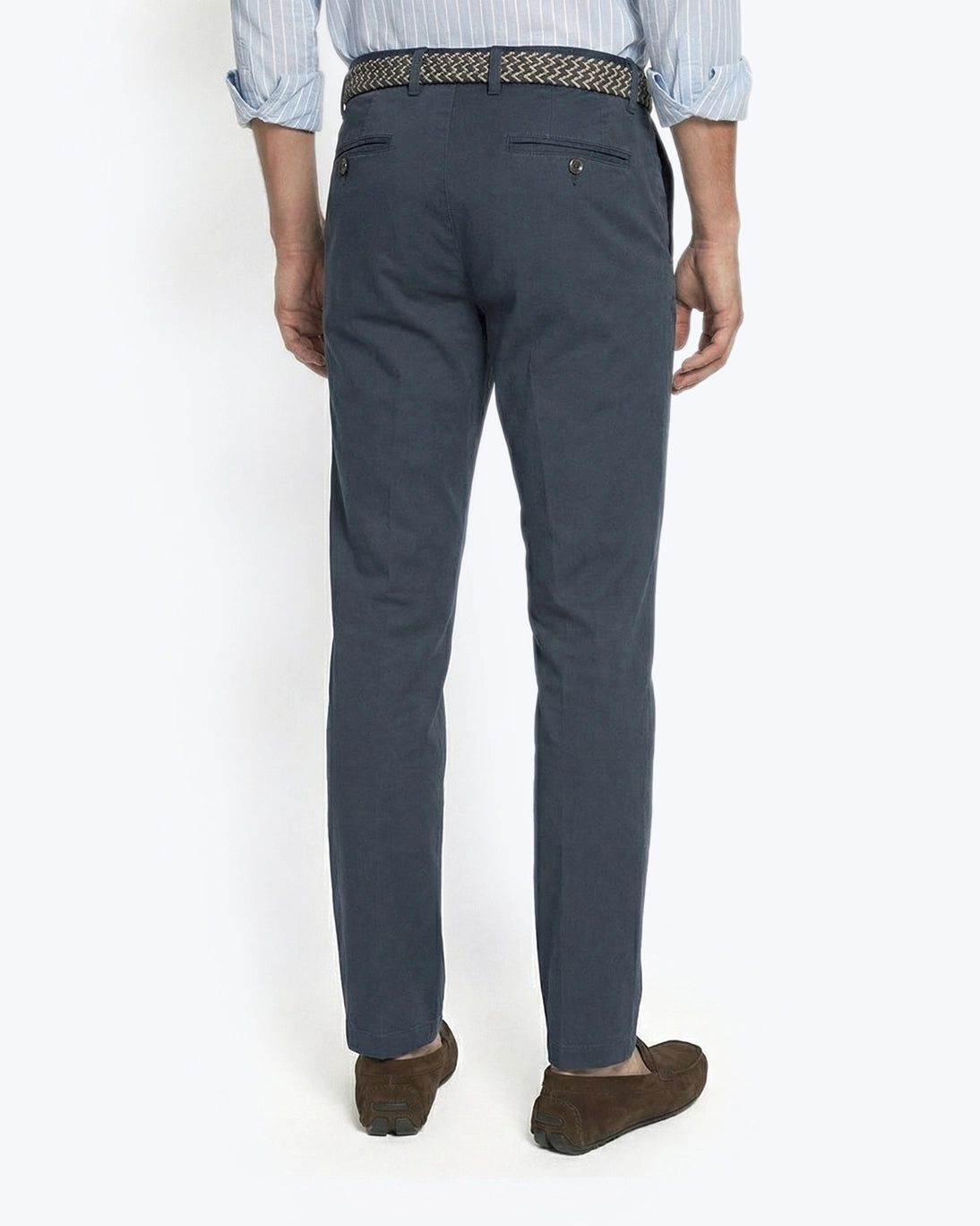 PANTALÓN CHINO AZUL TWAY