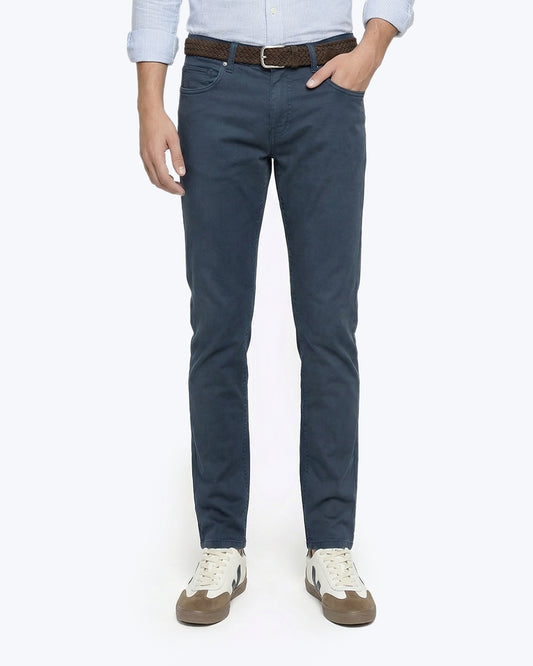 PANTALÓN DE 5 BOLSILLOS AZUL TWAY