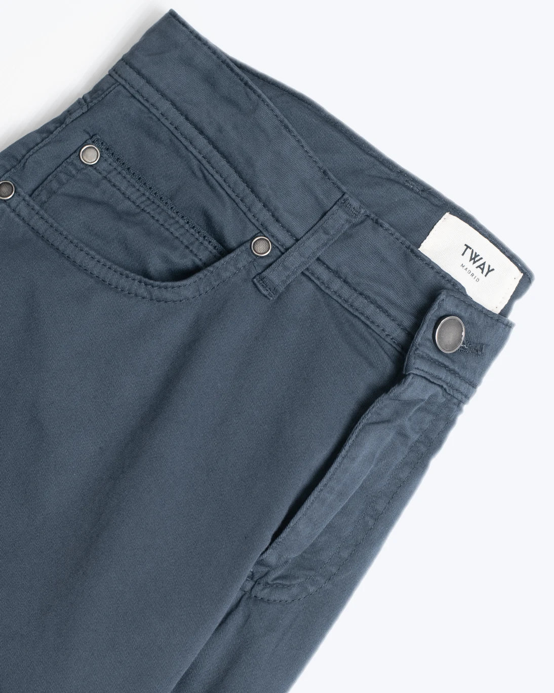 PANTALÓN DE 5 BOLSILLOS AZUL TWAY
