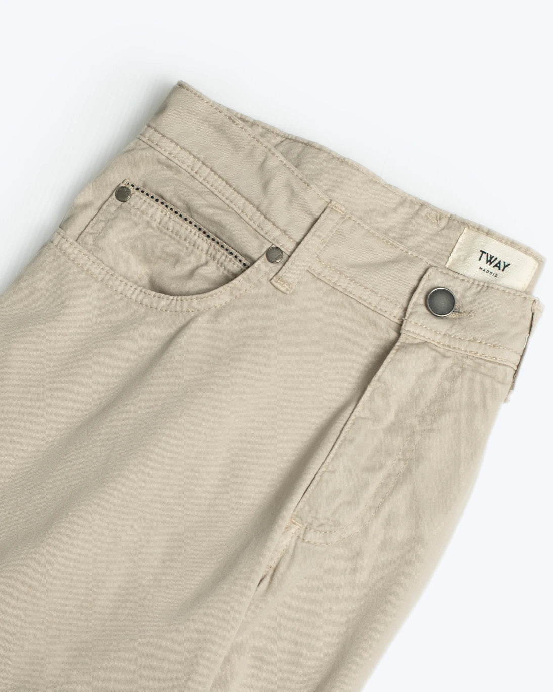 PANTALÓN 5 BOLSILLOS TOSTADO TWAY