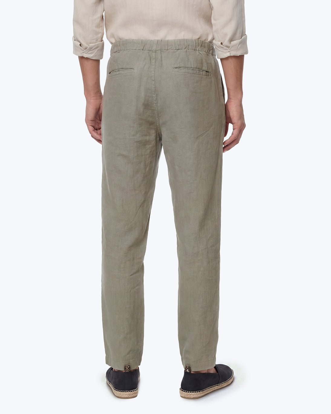 PANTALÓN CHINO DE LINO PIEDRA HARTFORD