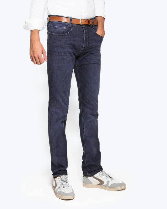 PANTALÓN VAQUERO OSCURO ARNE PIPE MAC JEANS