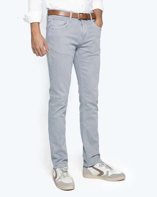 PANTALÓN 5 BOLSILLOS AZUL GRISÁCEO ARNE PIPE MAC JEANS