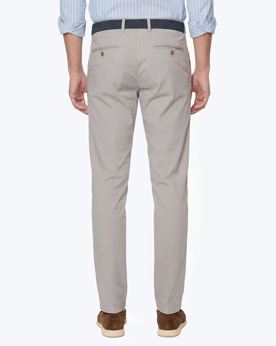 PANTALÓN CHINO GRIS CLARO FEDERICO SLIM GTA