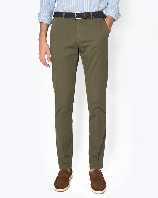 PANTALÓN CHINO VERDE FEDERICO SLIM GTA