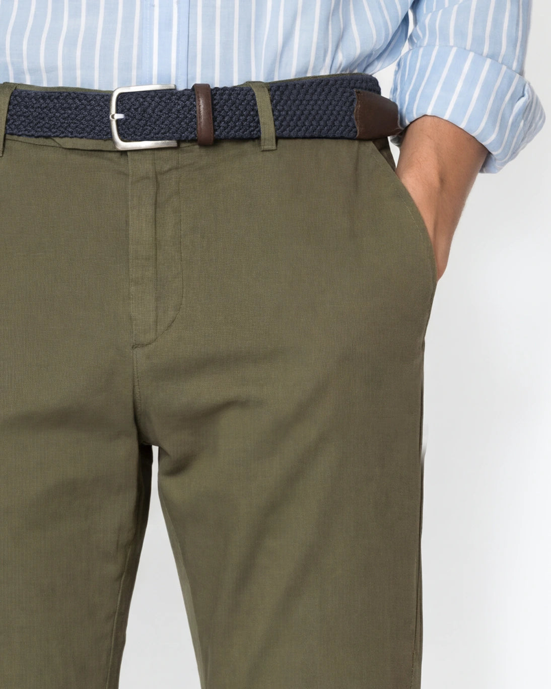 PANTALÓN CHINO VERDE FEDERICO SLIM GTA