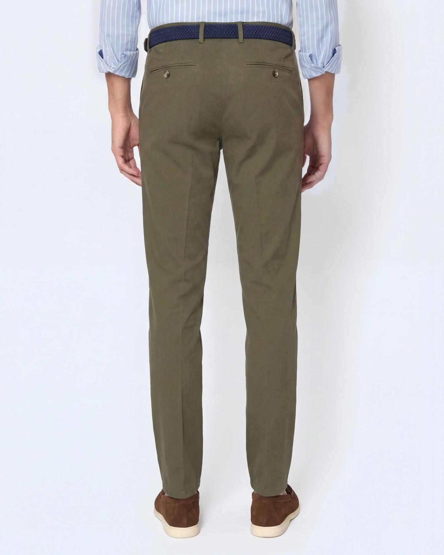 PANTALÓN CHINO VERDE FEDERICO SLIM GTA