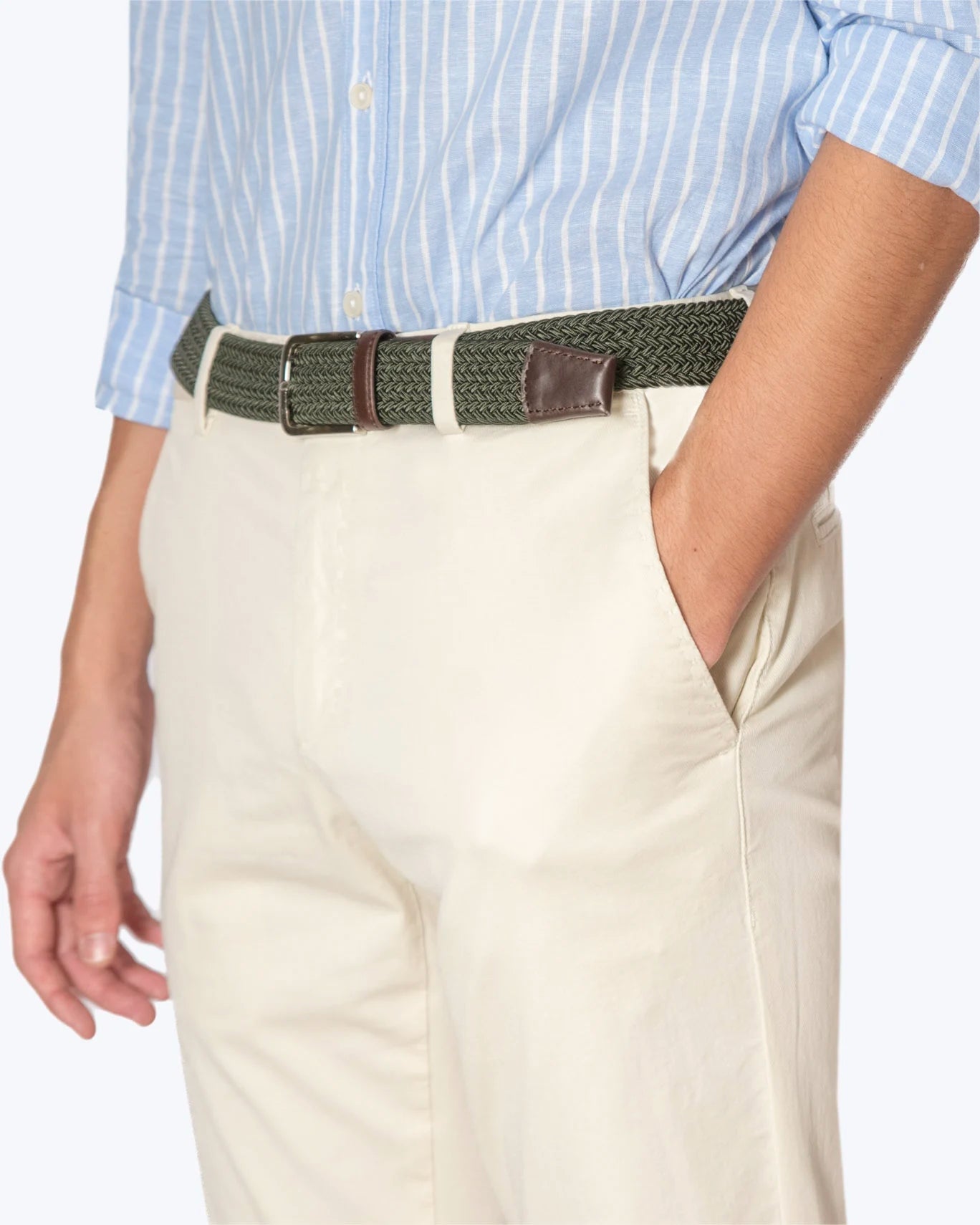 PANTALÓN CHINO CREMA FEDERICO SLIM GTA