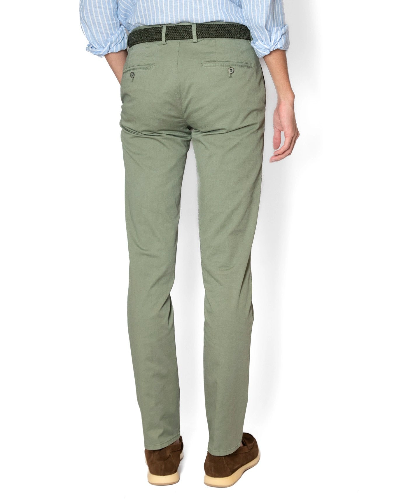 PANTALÓN CHINO VERDE CLARO FEDERICO SLIM GTA