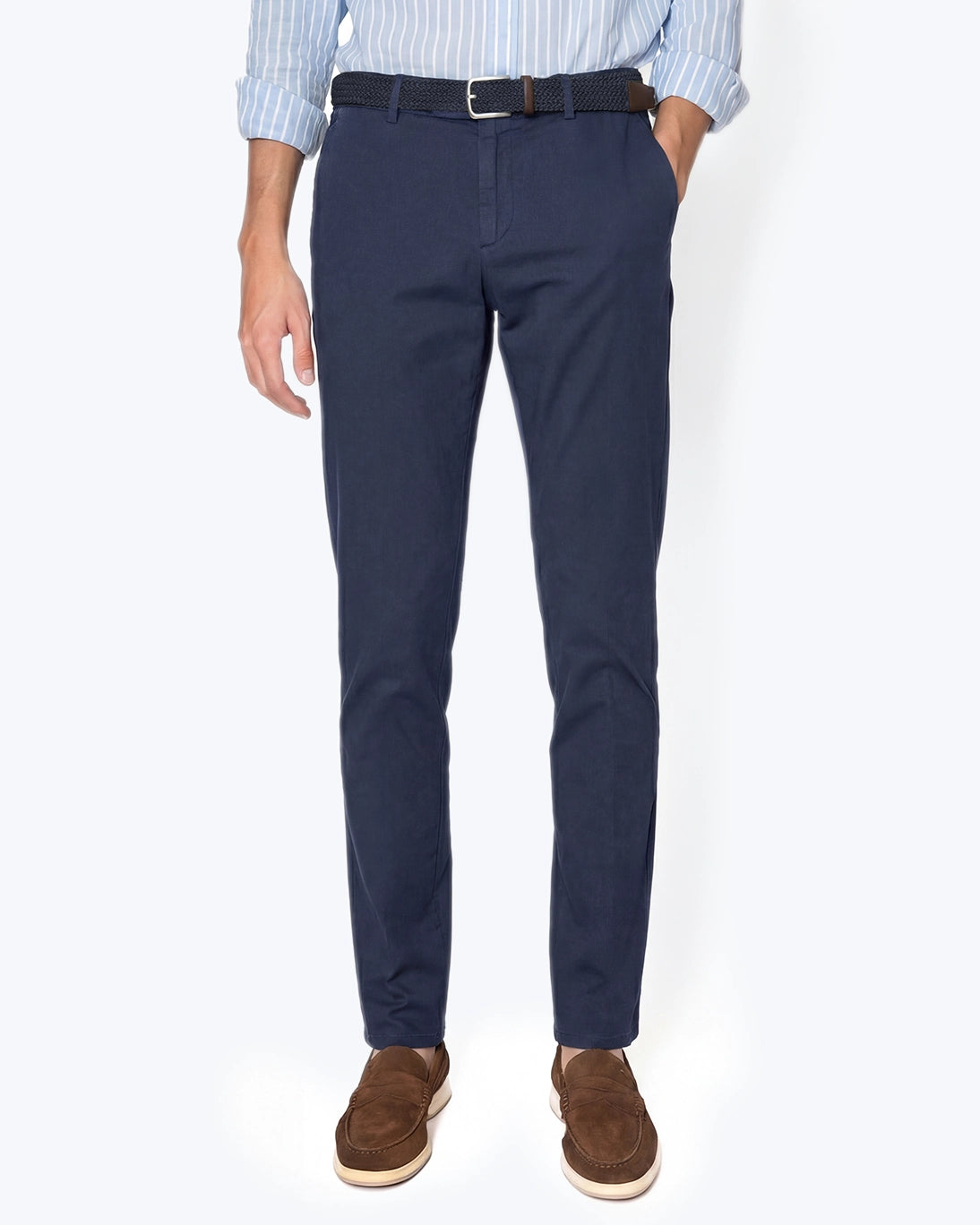 PANTALÓN CHINO AZUL FEDERICO SLIM GTA