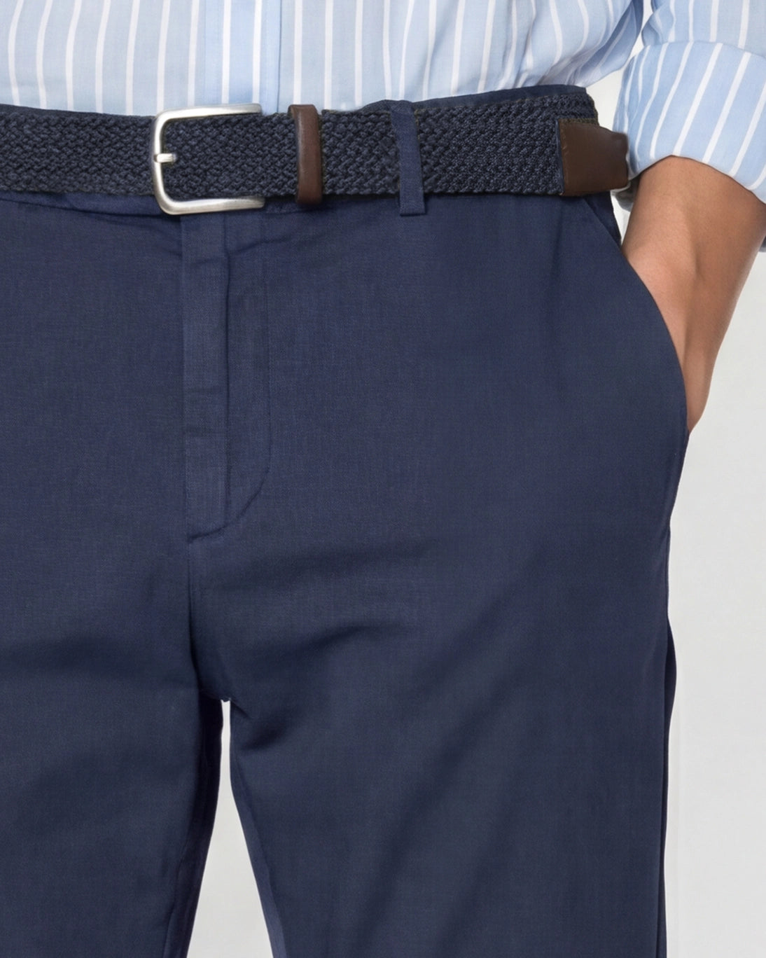 PANTALÓN CHINO AZUL FEDERICO SLIM GTA