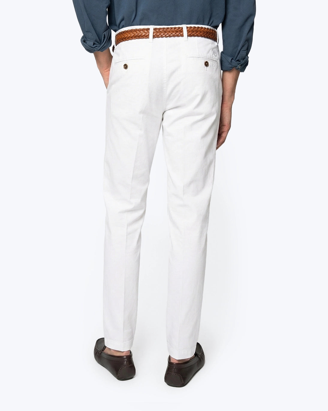 PANTALÓN CHINO BLANCO DEFENDER SLIM NORTH SAILS