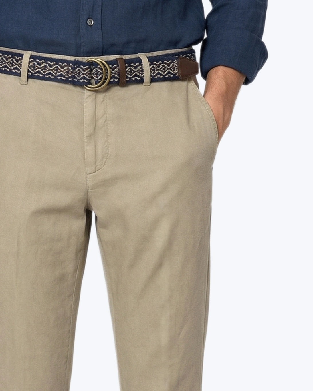 PANTALÓN CHINO CON CORDÓN SEVENTY
