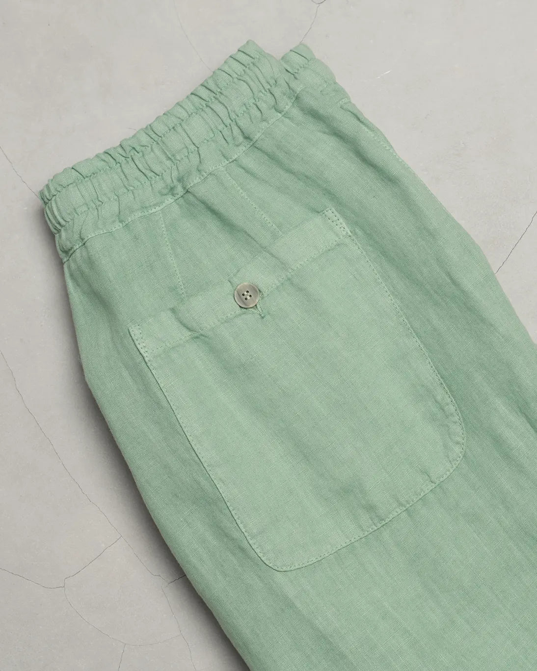 PANTALÓN CHINO DE LINO VERDE ALTEA