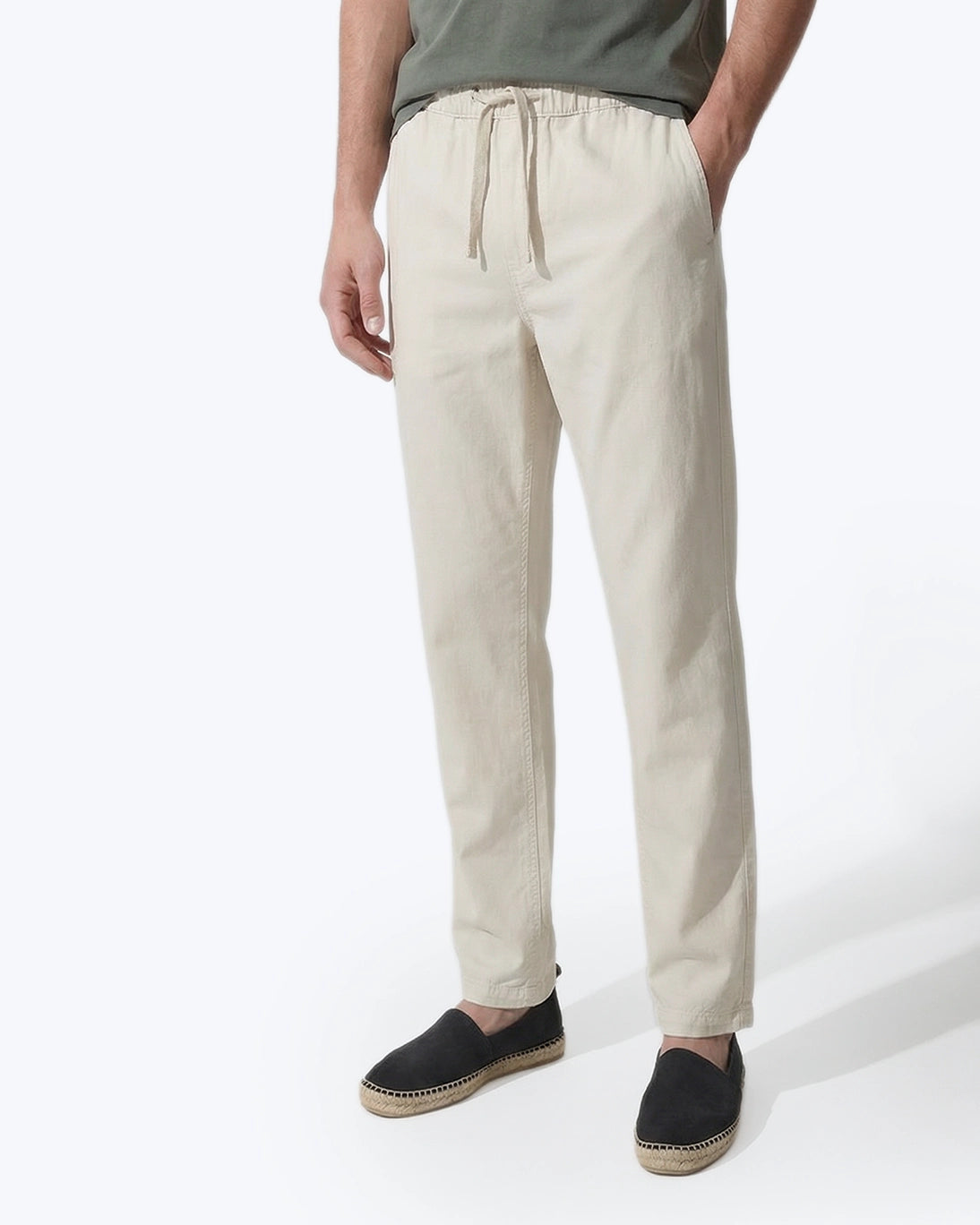 PANTALÓN GINA BEIGE CLARO ECOALF
