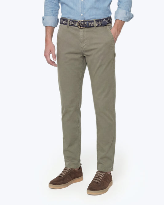 PANTALÓN CHINO VERDE ETHIWIN ECOALF