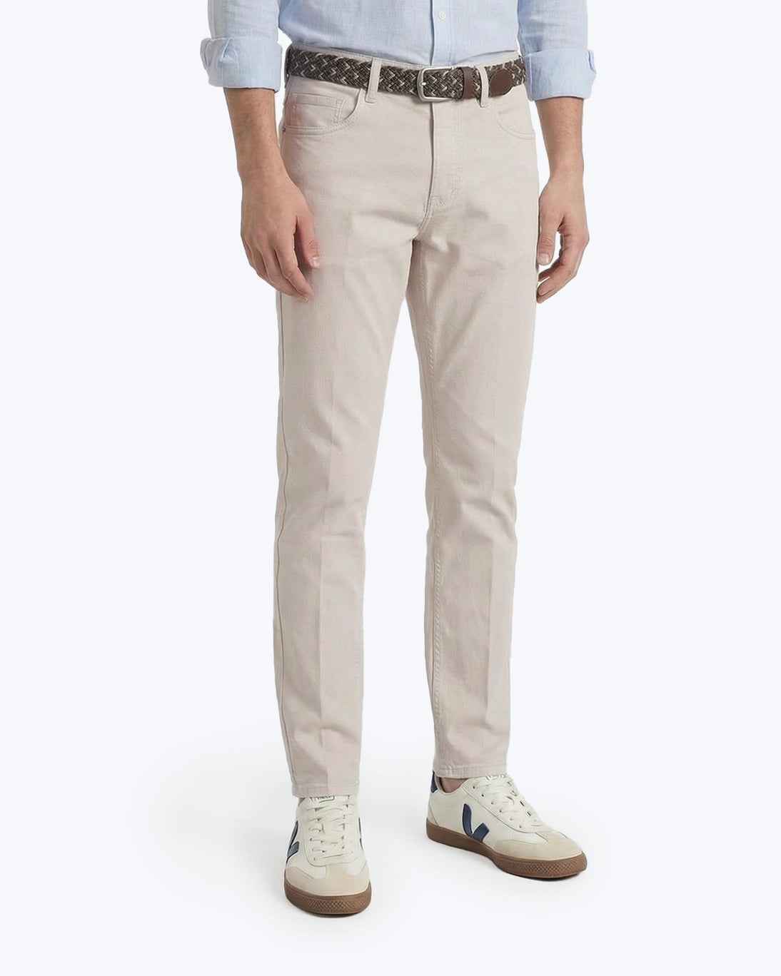 PANTALÓN 5 BOLSILLOS BEIGE CLARO DAVE AT.P.CO