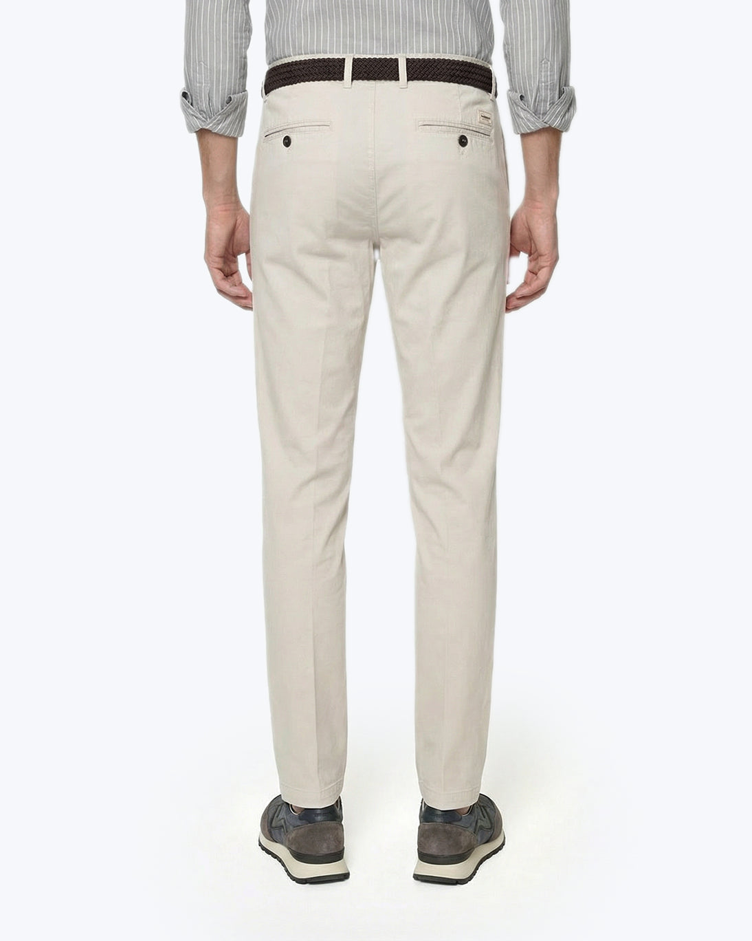PANTALÓN CHINO GABARDINA BEIGE CLARO 40WEFT