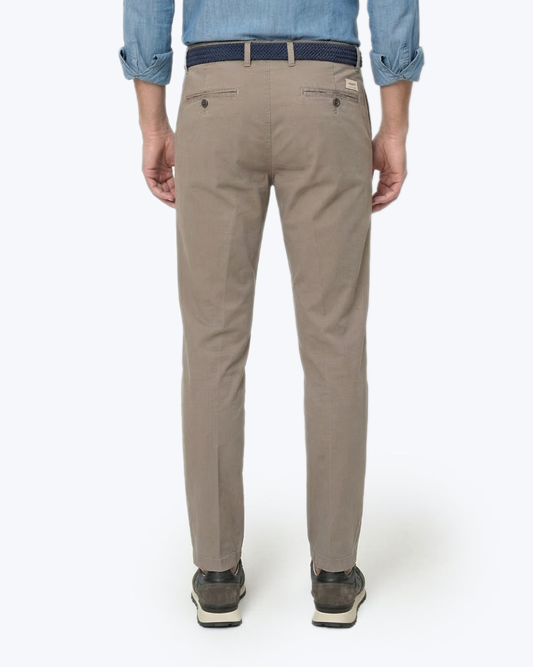 PANTALÓN CHINO GABARDINA TOPO 40WEFT