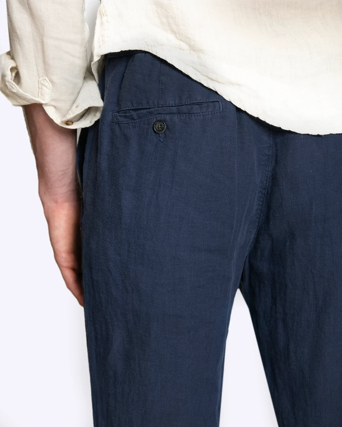 PANTALÓN CHINO DE LINO NAVY NORTH SAILS