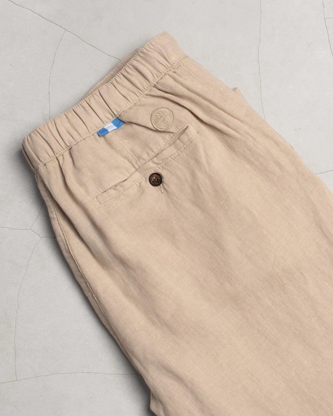 PANTALÓN CHINO DE LINO BEIGE NORTH SAILS