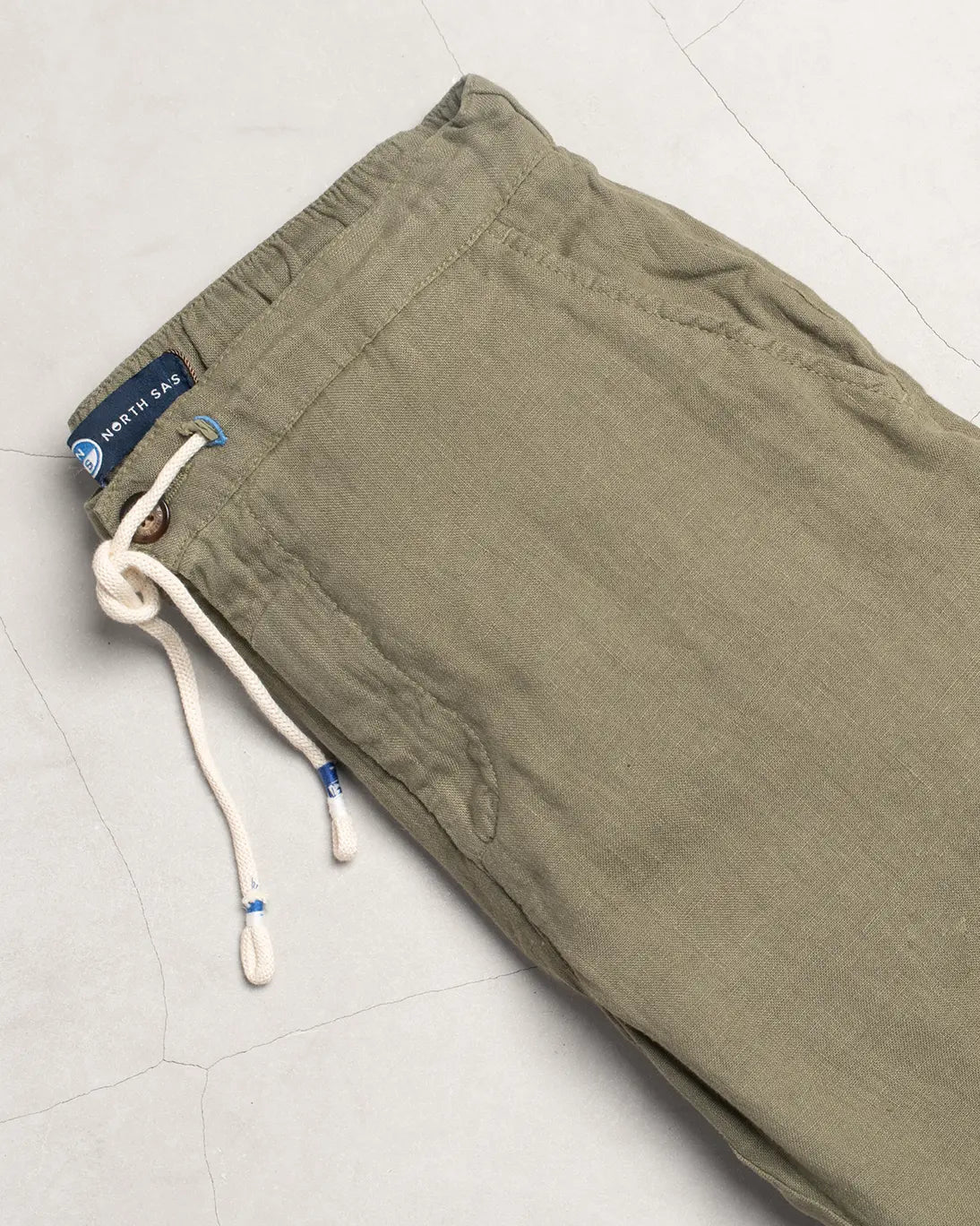 PANTALÓN CHINO DE LINO VERDE NORTH SAILS