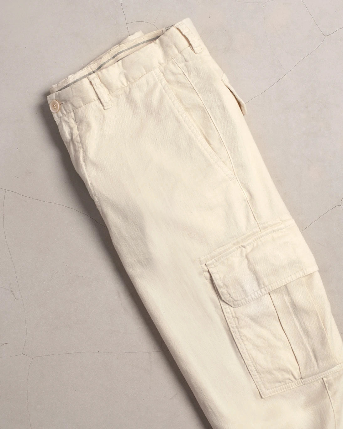 PANTALÓN CARGO LIGERO BEIGE CLARO L.B.M. 1911