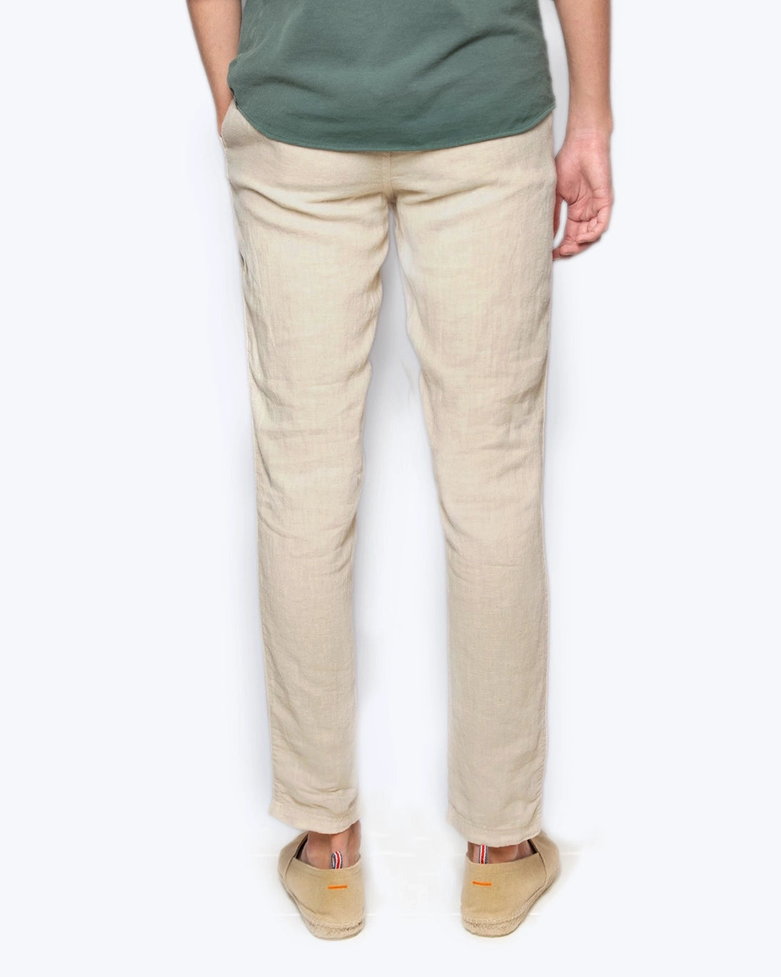 PANTALÓN CHINO DE LINO BEIGE CALA 1789