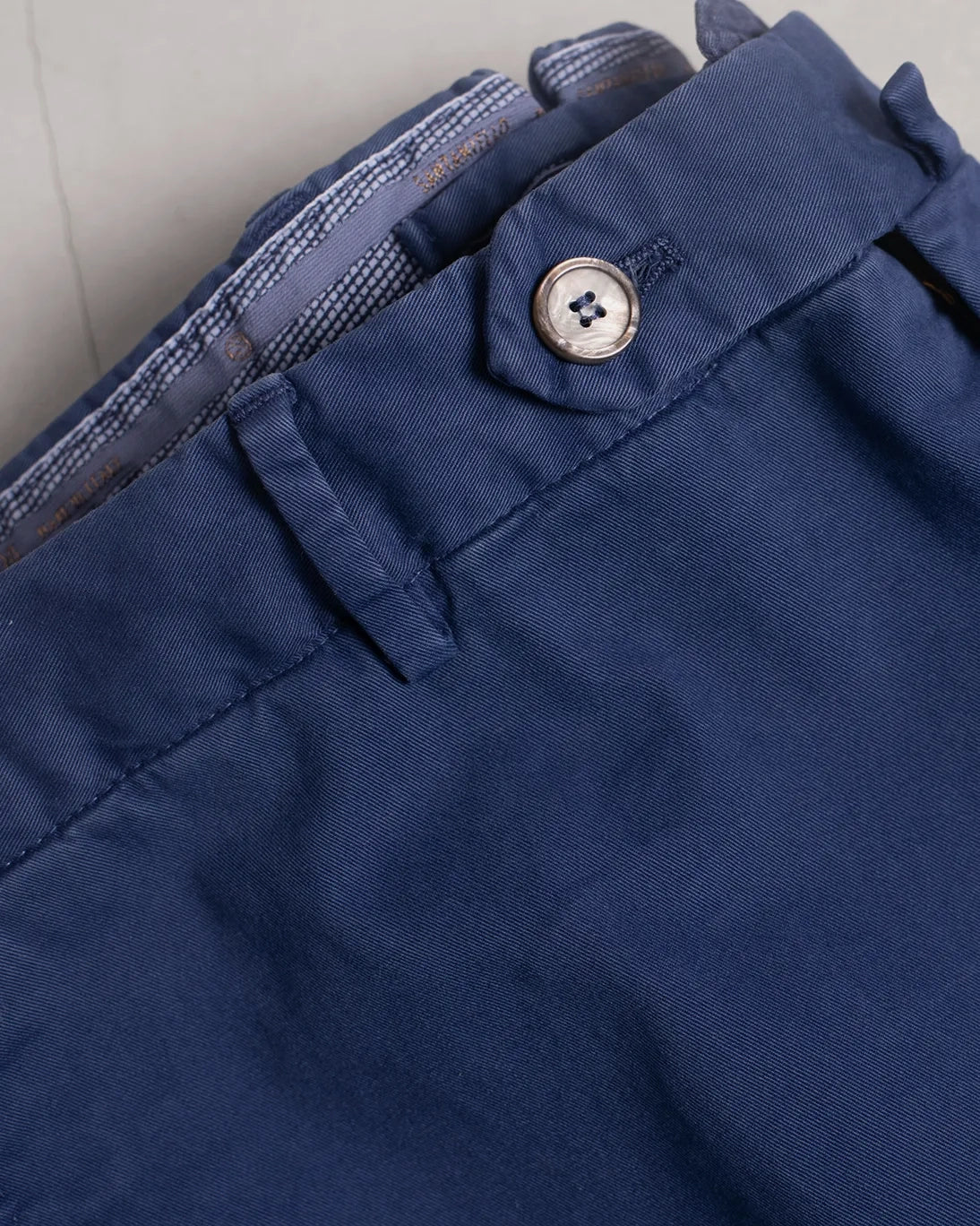 PANTALÓN CHINO AZUL SANTANIELLO