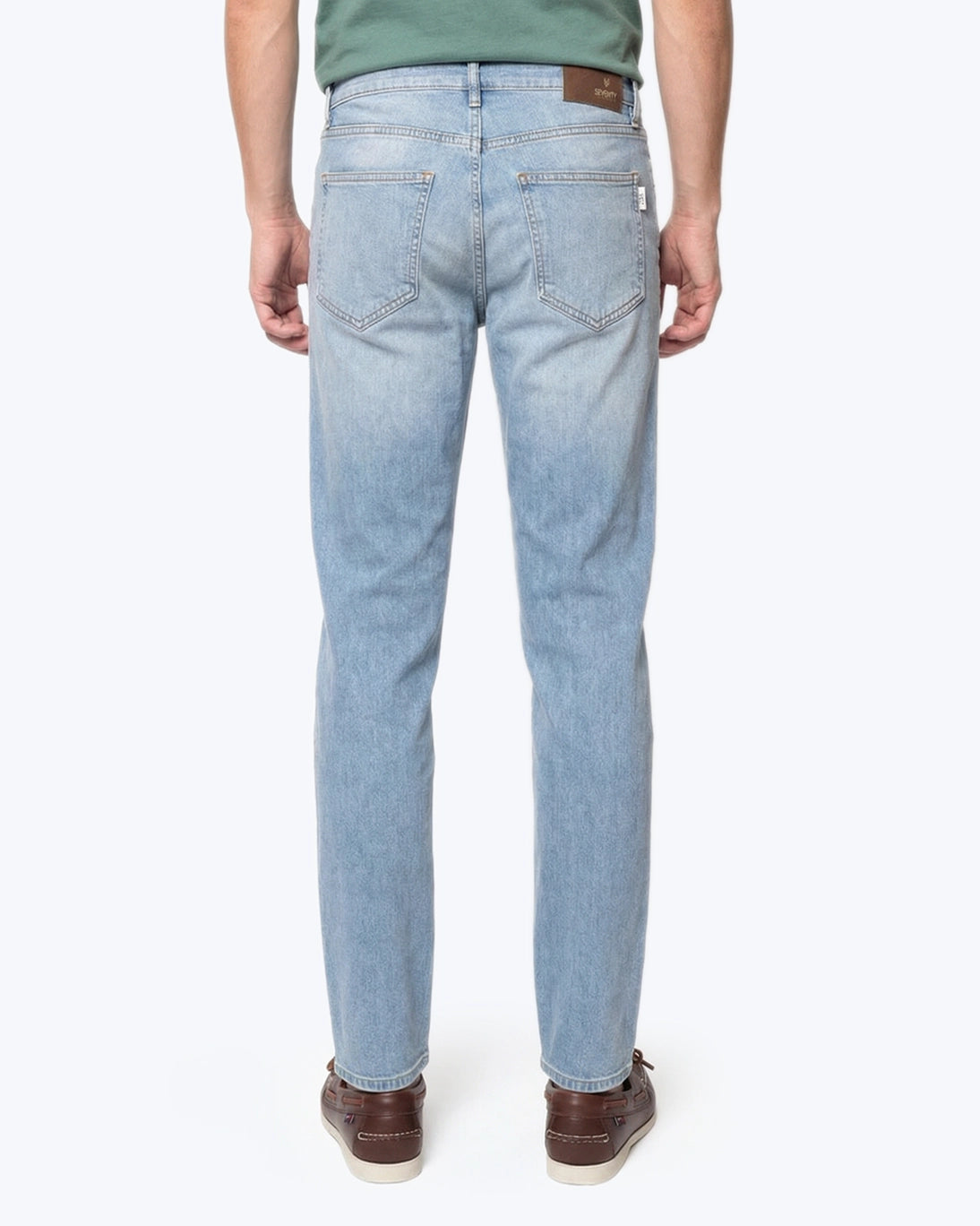 PANTALÓN VAQUERO AZUL CLARO SEVENTY