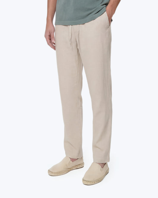 PANTALÓN DE LINO CRUDO TWAY