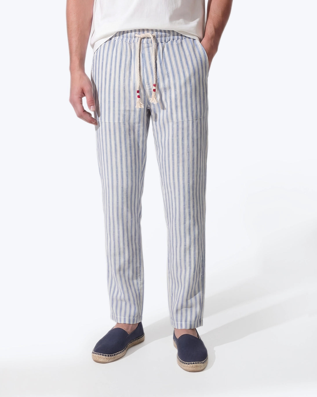 PANTALON CHINO DE LINO MC2