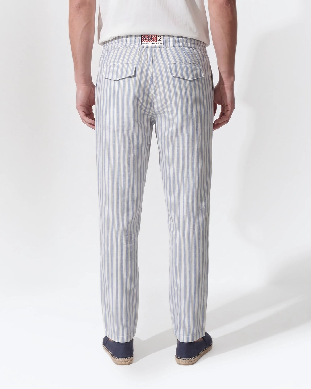 PANTALON CHINO DE LINO MC2