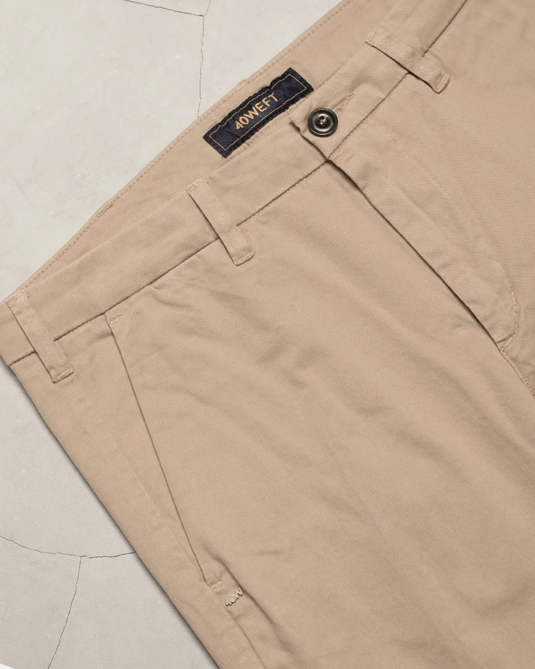 PANTALÓN CHINO 40WEFT BEIGE