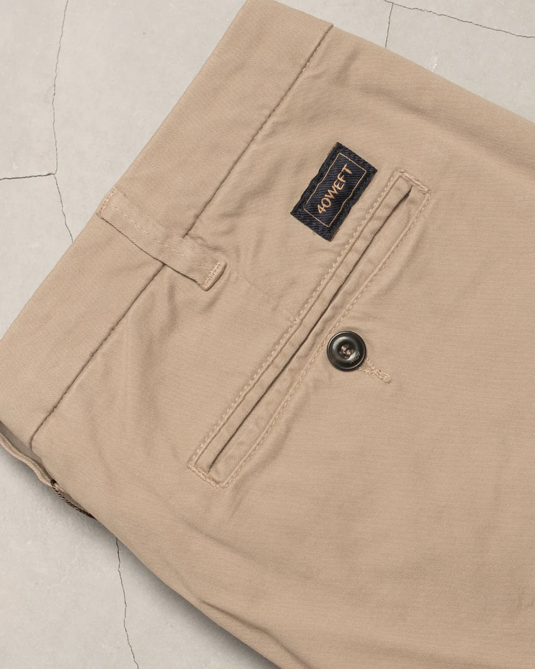 PANTALÓN CHINO 40WEFT BEIGE