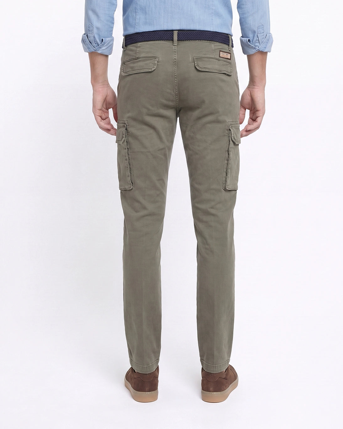 PANTALÓN CARGO OLIVA 40WEFT