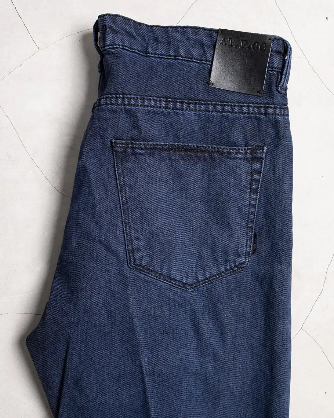 PANTALÓN VAQUERO 5 BOLSILLOS DENIM AZUL AT.P.CO