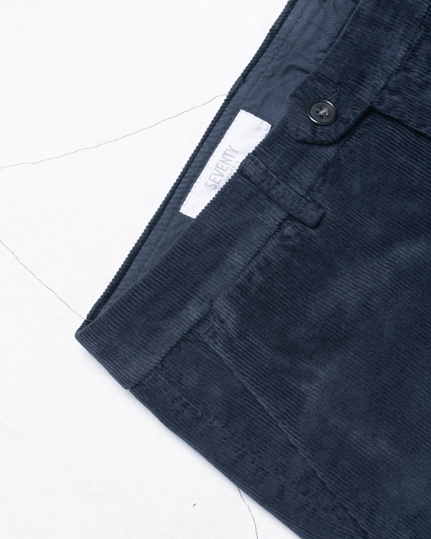 PANTALÓN CHINO DE PANA NAVY SEVENTY