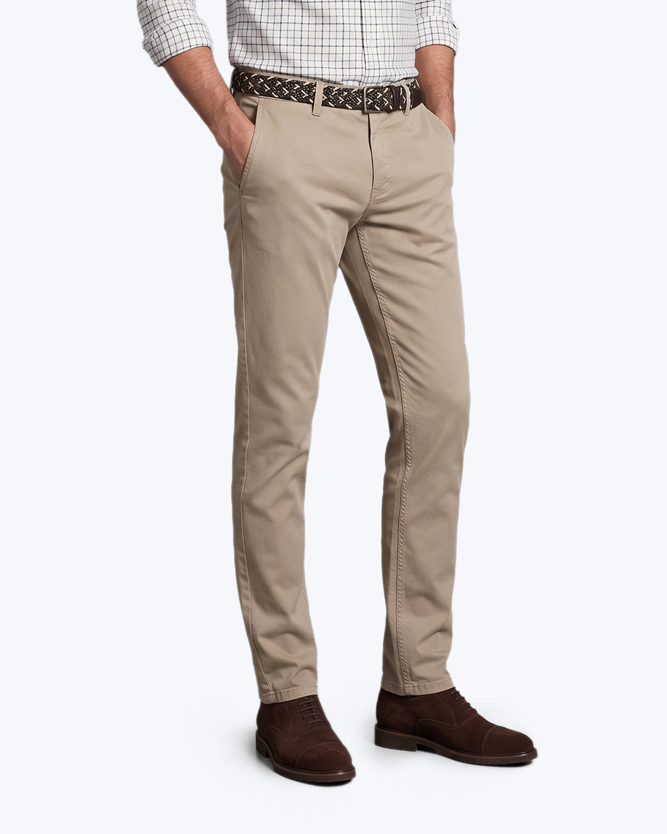 PANTALÓN CHINO BEIGE TWAY
