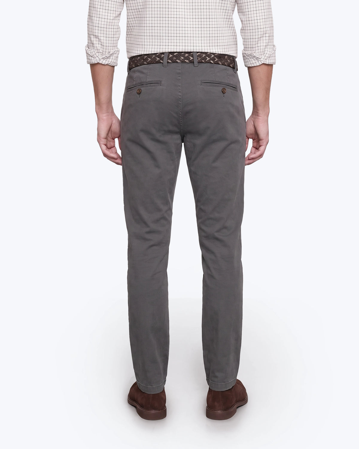 PANTALÓN CHINO GRIS OSCURO TWAY