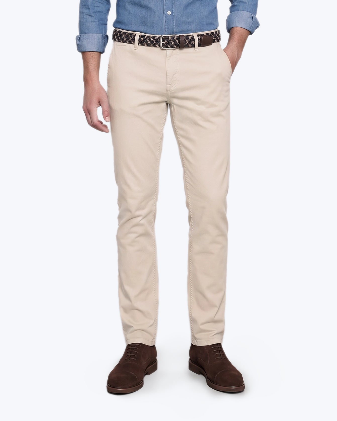 PANTALÓN CHINO CRUDO TWAY