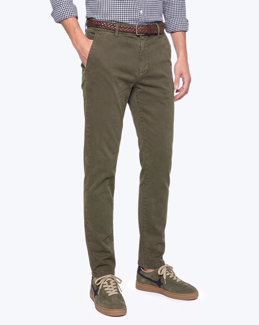 PANTALÓN CHINO VERDE BOMBOOGIE