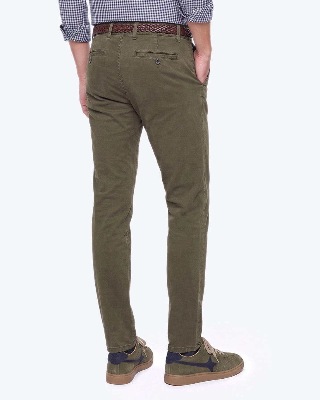 PANTALÓN CHINO VERDE BOMBOOGIE