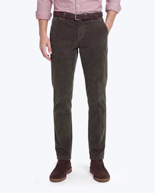 PANTALÓN CHINO DE PANA MARRÓN BOMBOOGIE