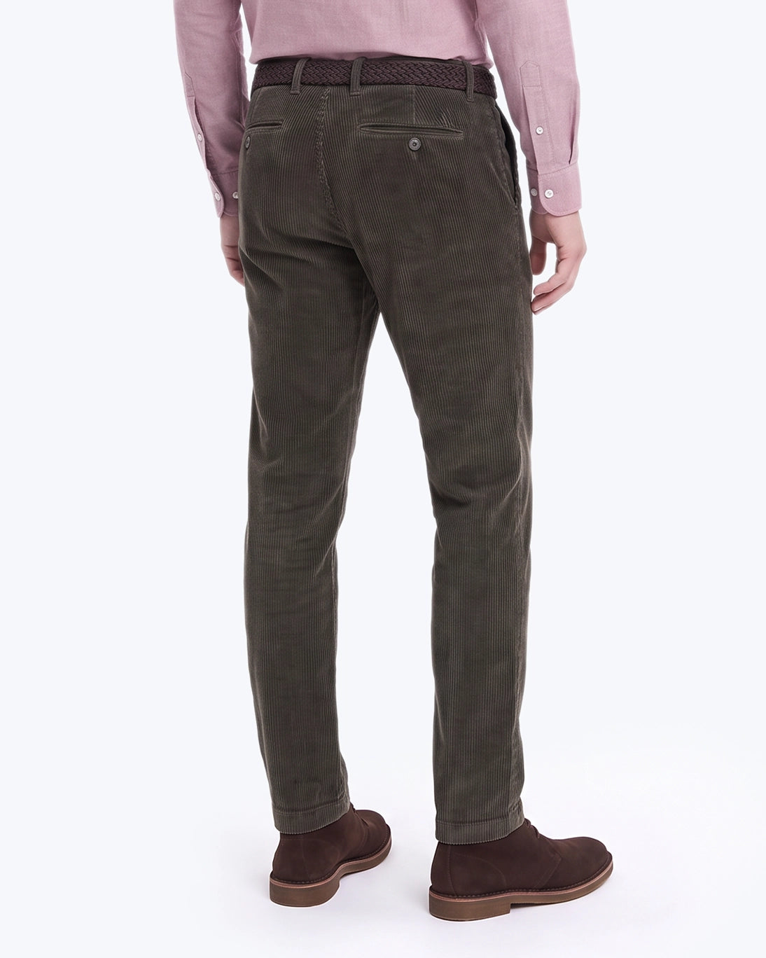 PANTALÓN CHINO DE PANA MARRÓN BOMBOOGIE