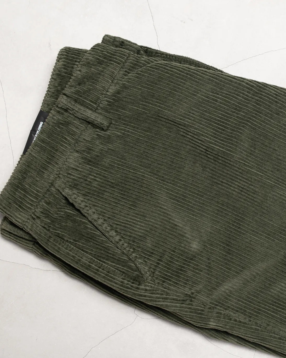 PANTALÓN CHINO DE PANA VERDE BOMBOOGIE