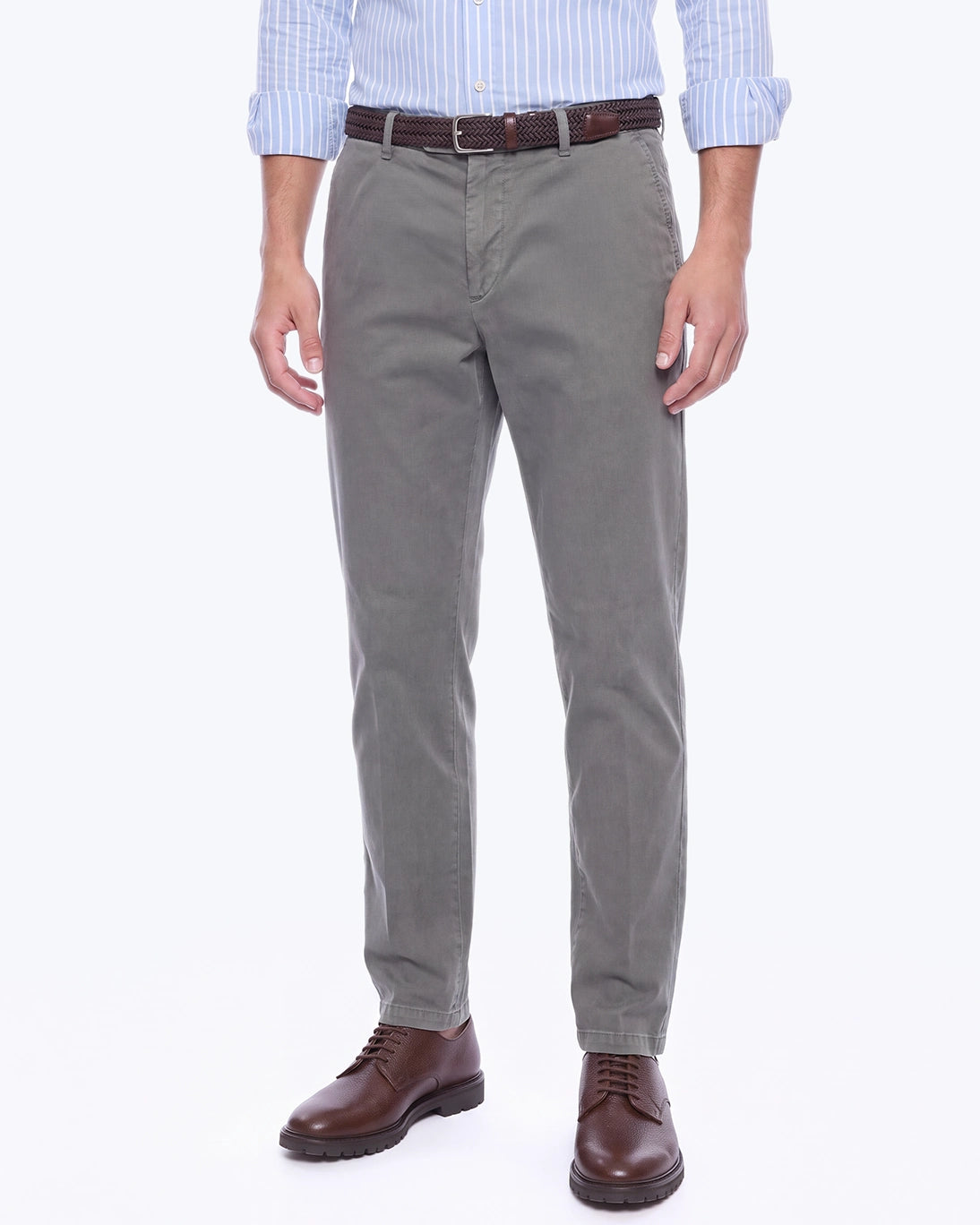 PANTALÓN CHINO GRIS SANTANIELLO